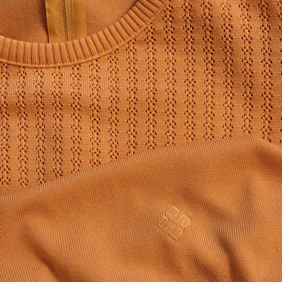 Authentic Vintage Salmon Pink Peach Givenchy Knit Top - Picture 6 of 7